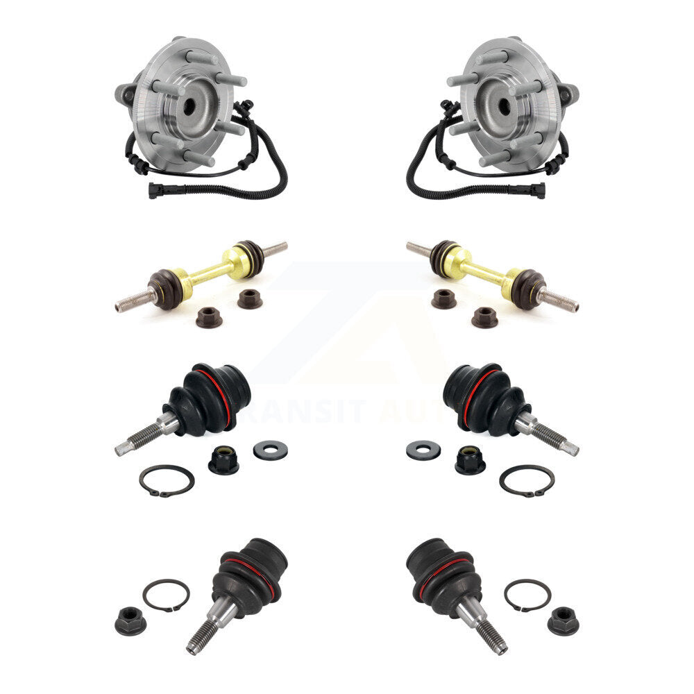 Kit de liaison de stabilisateur de barre stabilisatrice, roulement avant supérieur et inférieur, pour Ford F-15
