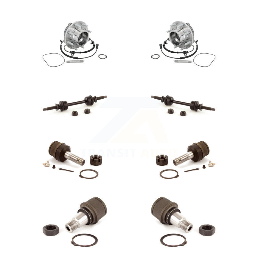 Kit de liaison de barre stabilisatrice, roulement avant supérieur et inférieur, pour Ford F-450 Super Dut