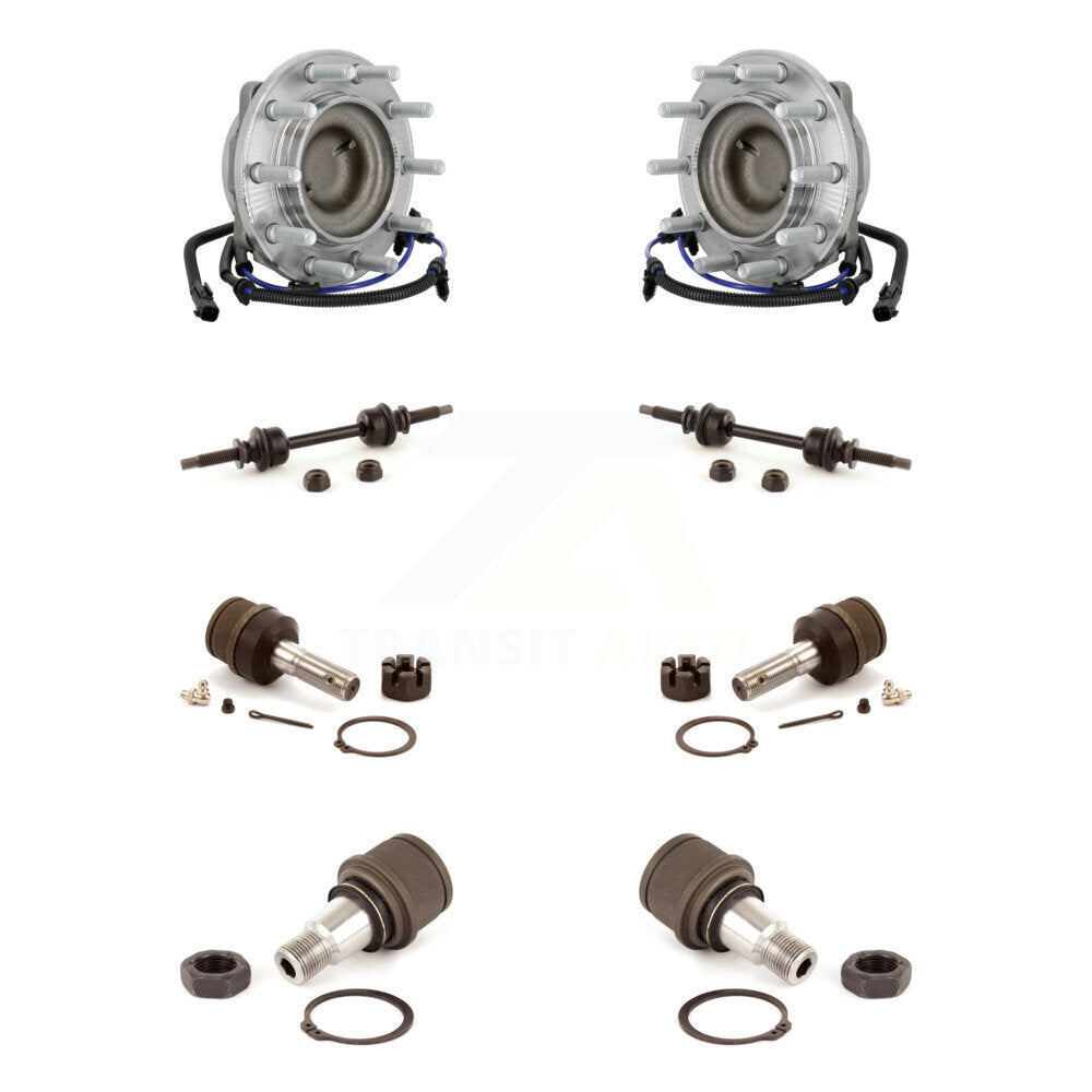 Kit de liaison de barre stabilisatrice, roulement avant supérieur et inférieur, pour Ford F-450 Super Dut