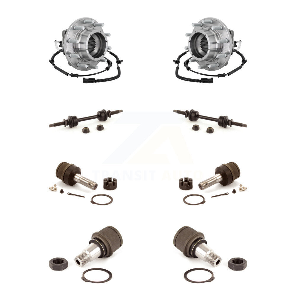 Kit de rotule et de liaison supérieure et inférieure, roulement avant, pour Ford F-350 Super Duty F-450