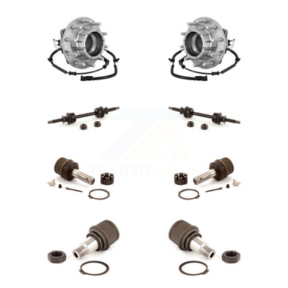 Kit de rotule et de liaison supérieure et inférieure, roulement avant, pour Ford F-350 Super Duty F-450