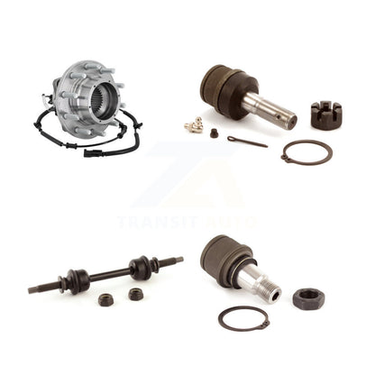 Kit de liaison de roulement de moyeu avant, Kit de rotule supérieure et inférieure pour Ford F-350 Super Duty