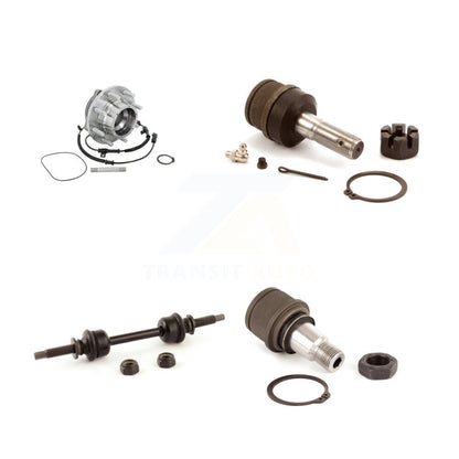 Kit de liaison de roulement de moyeu avant, Kit de rotule supérieure et inférieure pour Ford F-450 Super Duty