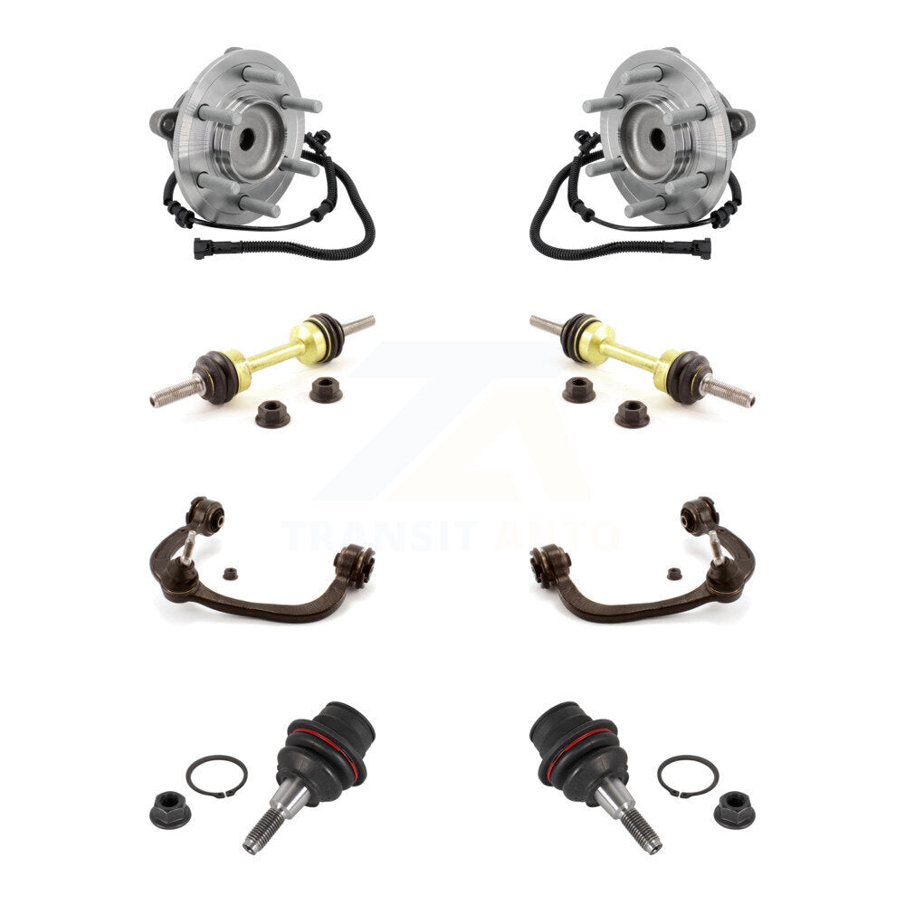 Kit de bras de commande et de liaison supérieur, roulement avant, rotule inférieure, bras de commande supérieur (8 pièces) pour Ford F-15