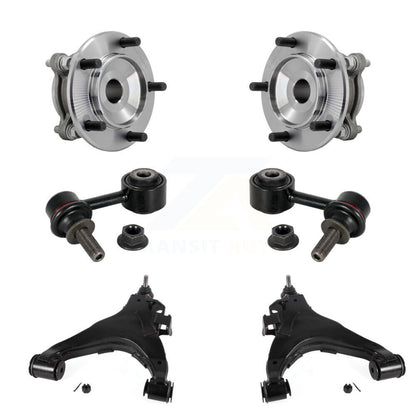 Kit de liaison de bras de commande inférieur, roulement de moyeu avant (6 pièces) pour Toyota Tundra Sequoia RW