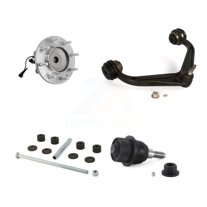 Kit de liaison de roulement de moyeu avant, Kit de bras de commande supérieur de rotule inférieure pour GMC Sierr