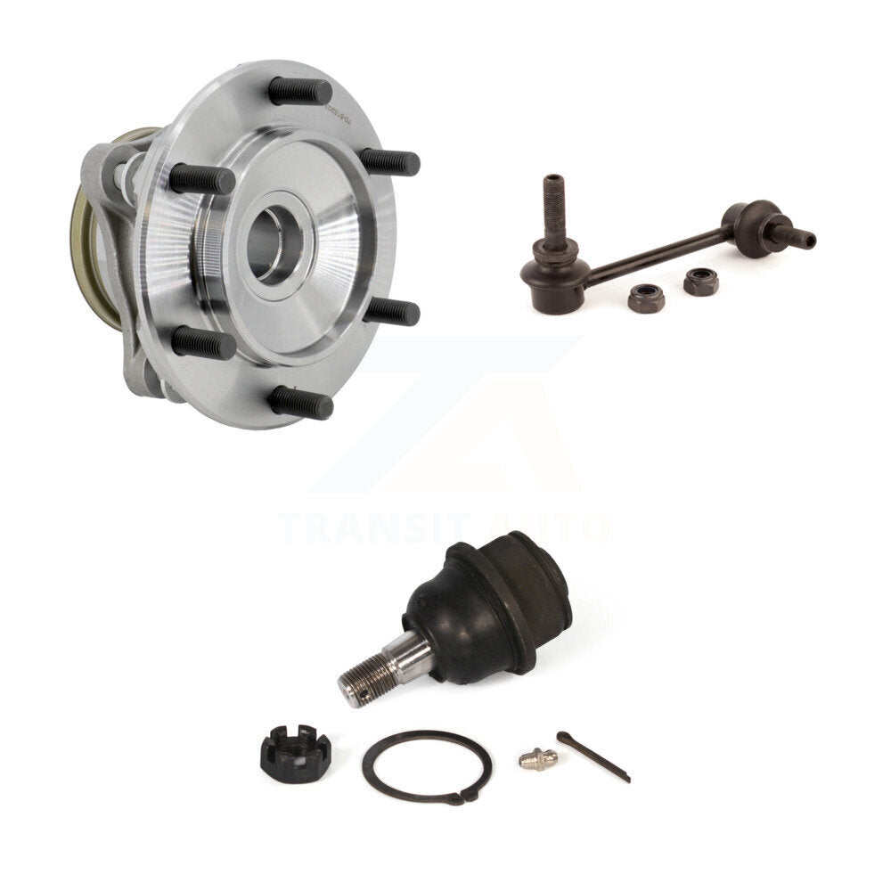 Kit de liaison de roulement de moyeu avant droit, Kit de rotule inférieure pour Toyota 4Runner FJ RWD