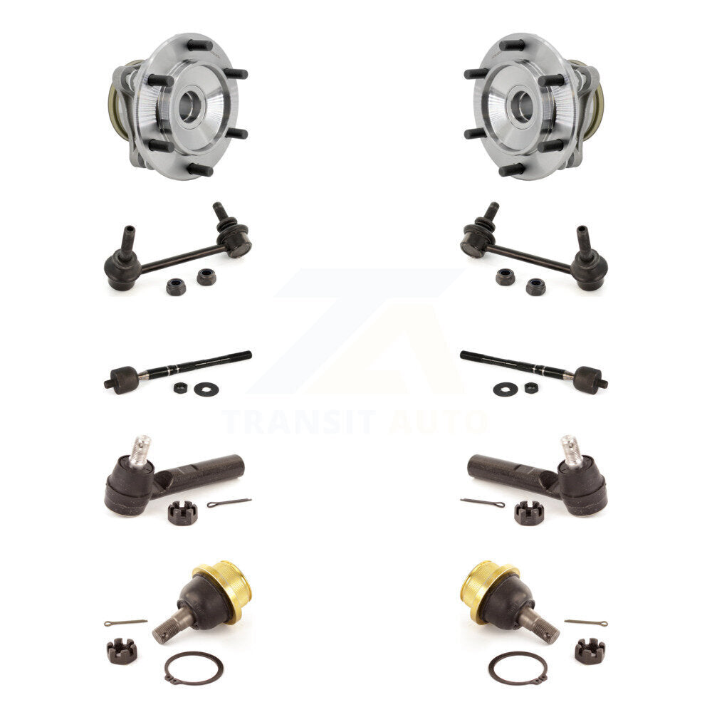Kit de biellette de direction intérieure et extérieure de rotule inférieure de roulement avant pour Toyota Tacoma