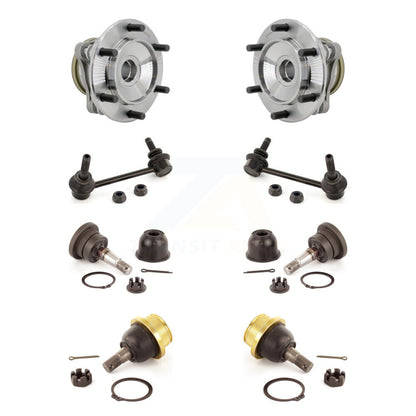 Kit de rotule supérieure et inférieure de roulement avant et de liaison de barre stabilisatrice (8 pièces) pour Toyota Tacom
