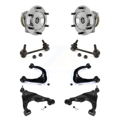 Bras de commande supérieur inférieur de roulement avant avec kit BJ & Link (8 pièces) pour Toyota Tacom