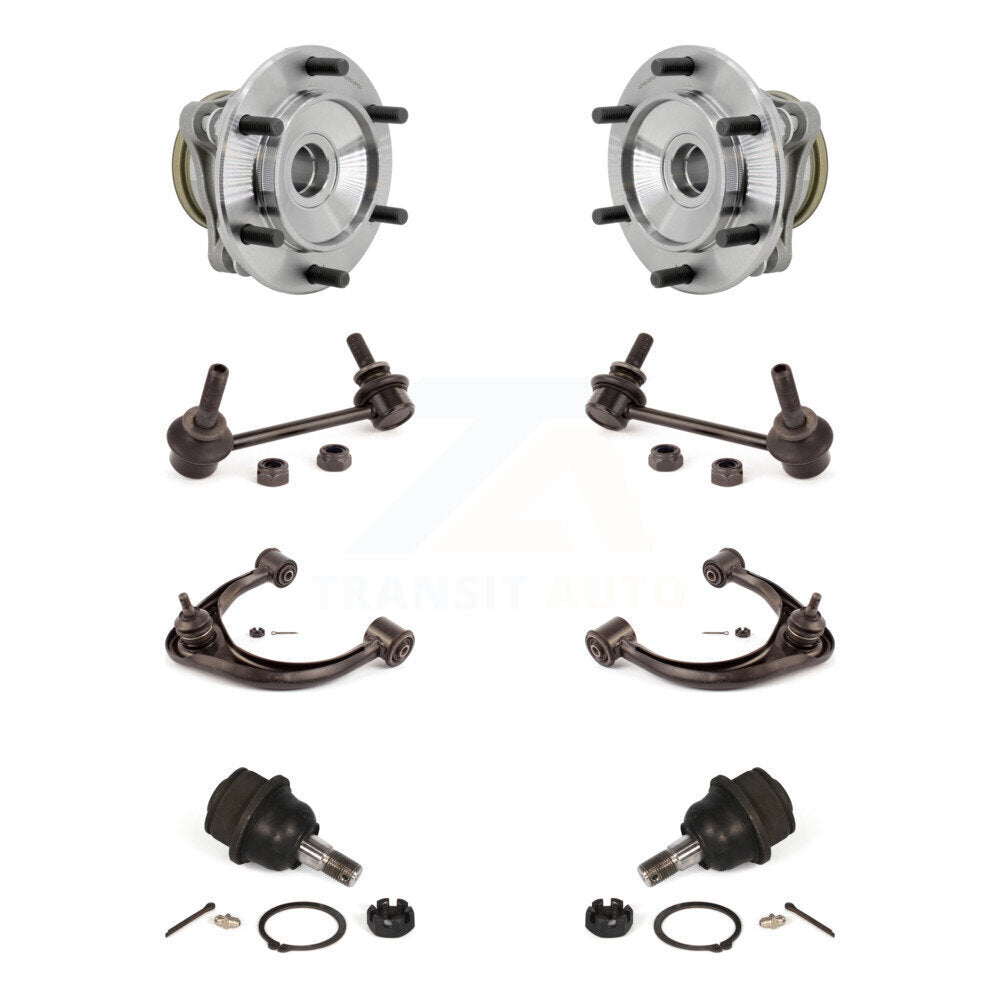 Kit de bras de commande et de liaison supérieur, roulement avant, rotule inférieure, bras de commande supérieur (8 pièces) pour Toyota FJ