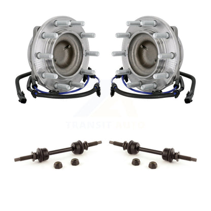 Ensemble de roulement de moyeu avant et Kit de liaison pour Ford F-450 Super Duty F-550 4X2