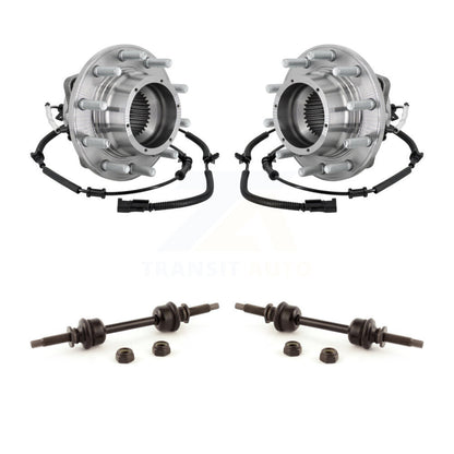 Ensemble de roulement de moyeu avant et Kit de liaison pour Ford F-350 Super Duty F-450 F-550