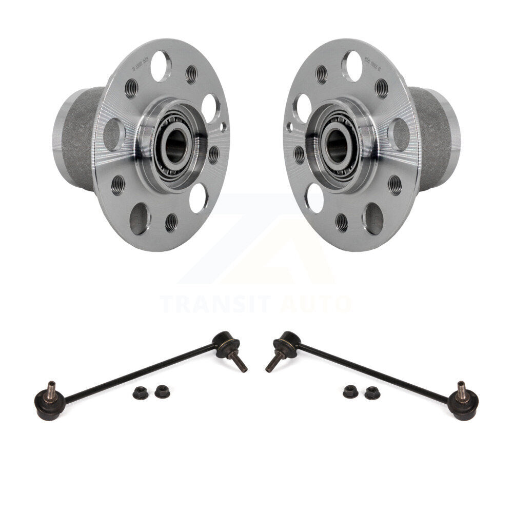 Ensemble de roulement de moyeu avant et kit de liaison pour Mercedes-Benz C350 RWD 2006-2007