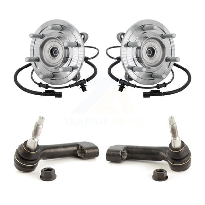 Kit de roulement de roue avant et d'extrémité de biellette de direction pour Ford F-150 Raptor 2017 avec 4 roues motrices