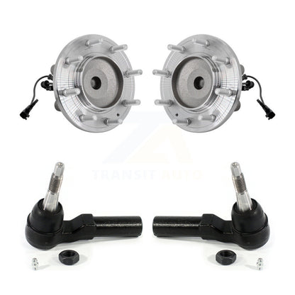 Kit de roulement de roue avant et d'extrémité de biellette de direction pour GMC Sierra 3500 HD Chevrolet Silverad