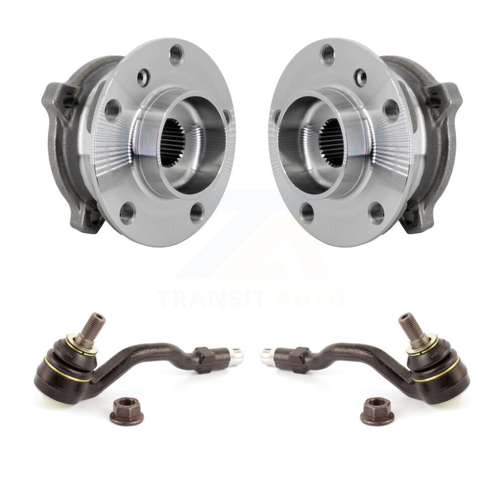 Kit de roulement de roue avant et d'extrémité de biellette de direction, pour BMW X5 X6, filetage M12 x 1.25