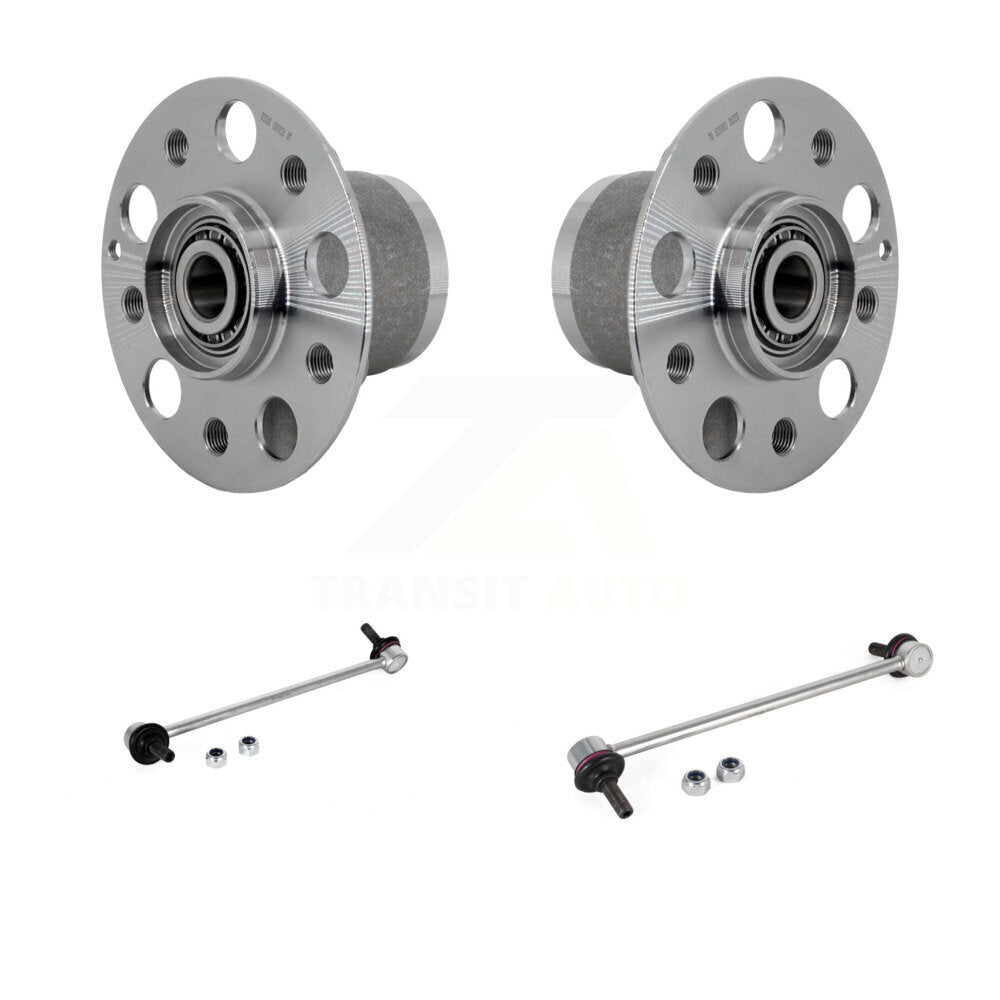 Ensemble de roulement de moyeu avant et Kit de liaison pour Mercedes-Benz C300 E350 C350 C250 E55