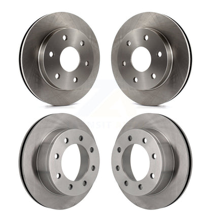 Kit de rotors de frein à disque avant et arrière pour GMC Savana 2500 2006 avec PTAC de 7 300 lb