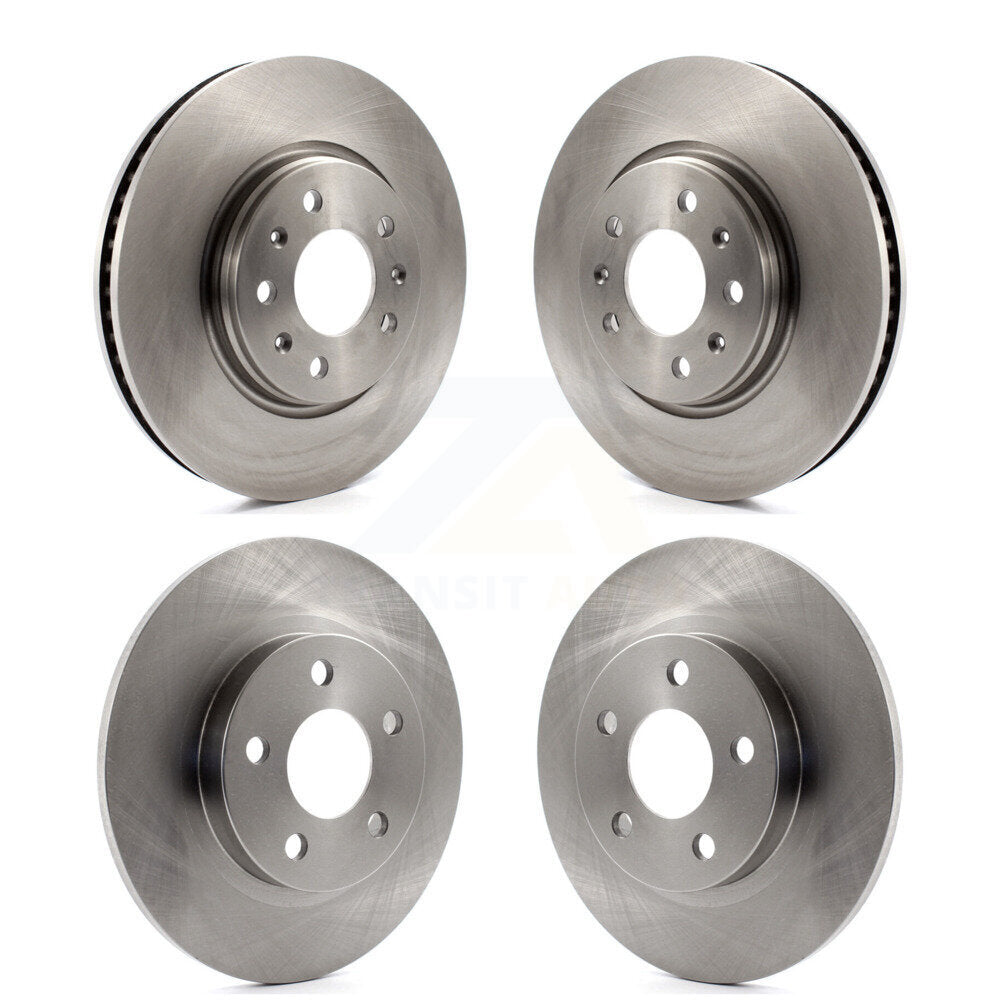 Kit de rotors de frein à disque avant et arrière pour Cadillac Séville 2003 avec rotor solide