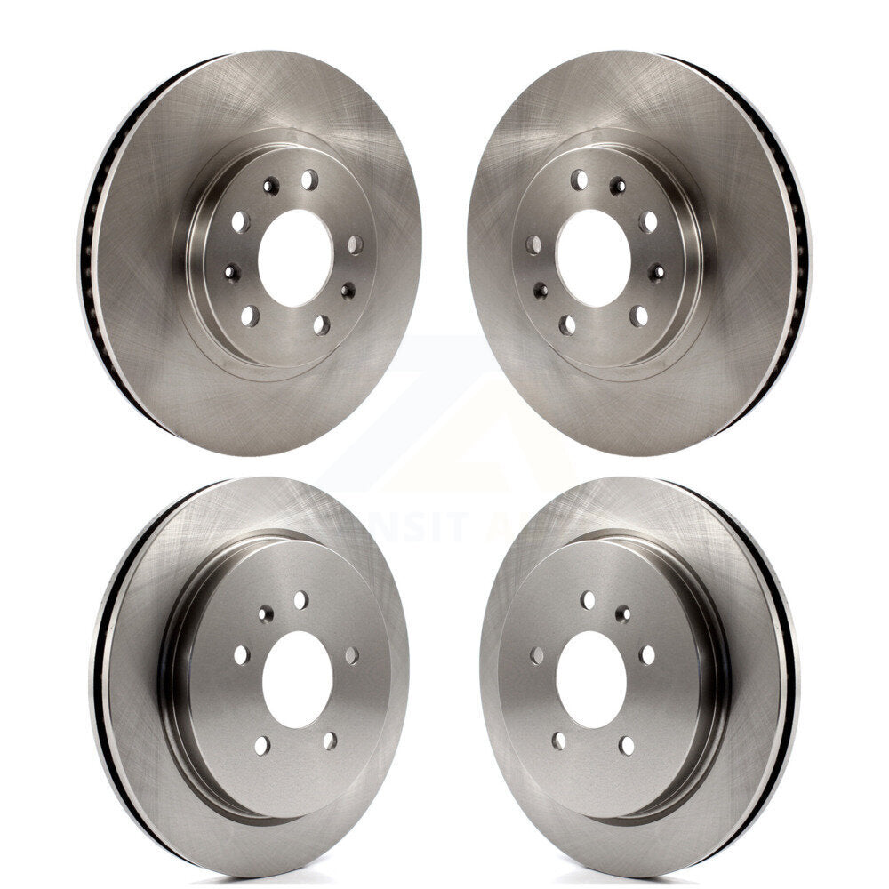 Kit de rotors de frein à disque avant et arrière pour Cadillac CTS avec suspension standard