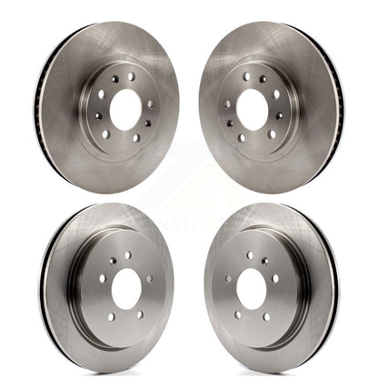 Kit de rotors de frein à disque avant et arrière pour Cadillac CTS avec suspension standard