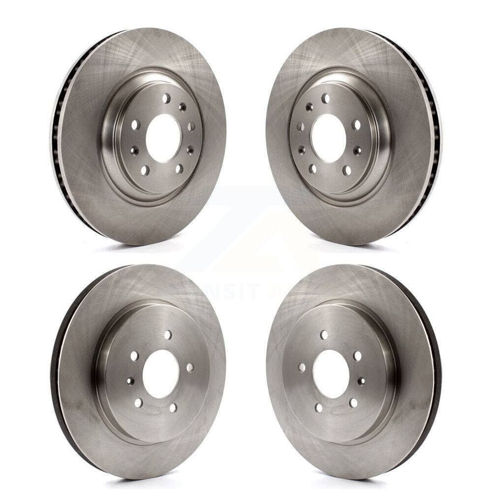 Kit de rotors de frein à disque avant et arrière pour base Cadillac CTS 2006-2007 K8-101009