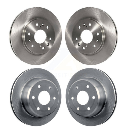 Kit de rotors de frein à disque avant et arrière pour Chevrolet Express 2009 GMC Savan 1500 – 1500
