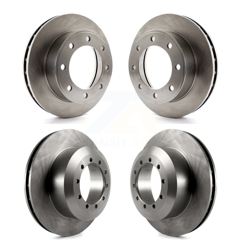Kit de rotors de frein à disque avant et arrière pour Ford F-450 Super Duty F-550 1999 K8-101088