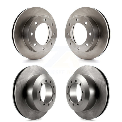 Kit de rotors de frein à disque avant et arrière pour Ford F-450 Super Duty F-550 1999 K8-101088