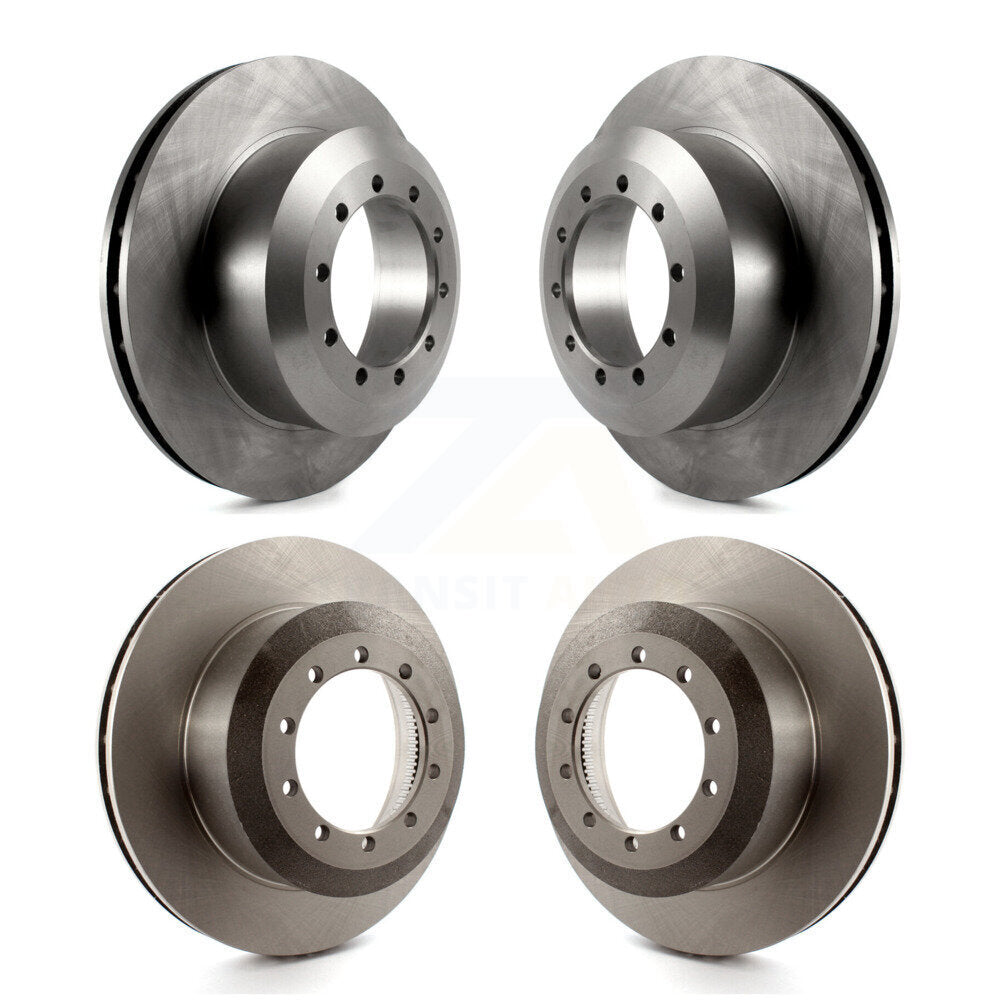 Kit de rotors de frein à disque avant et arrière, pour châssis de camping-car Ford F-53, F-59 commercial
