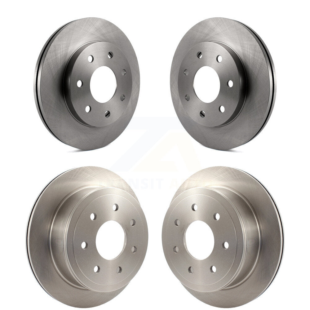 Kit de rotors de frein à disque avant et arrière, pour Ford F-150 Lincoln Mark LT 4WD K8-101112