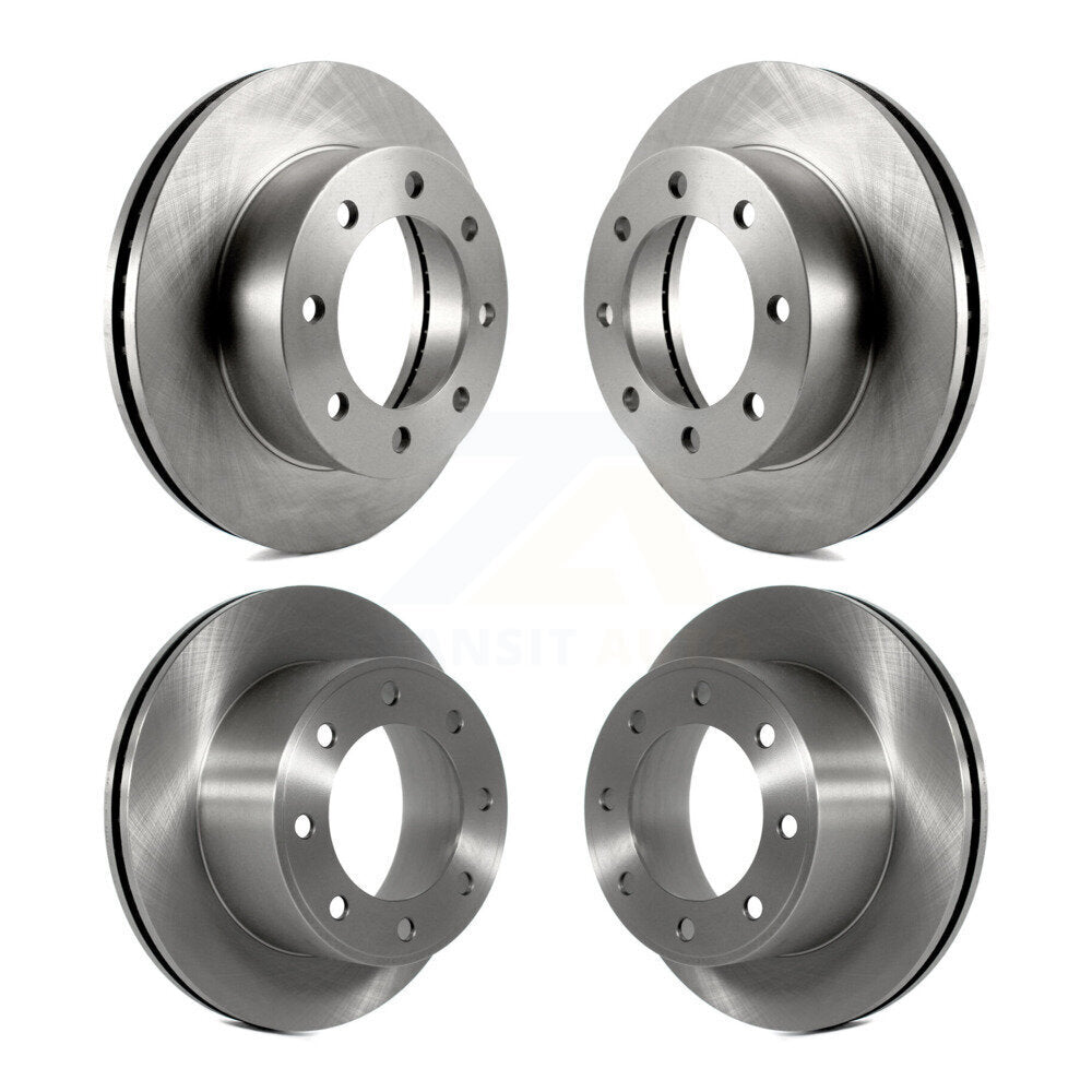 Kit de rotors de frein à disque avant et arrière, pour Ford F-350 Super Duty F-250 K8-101115