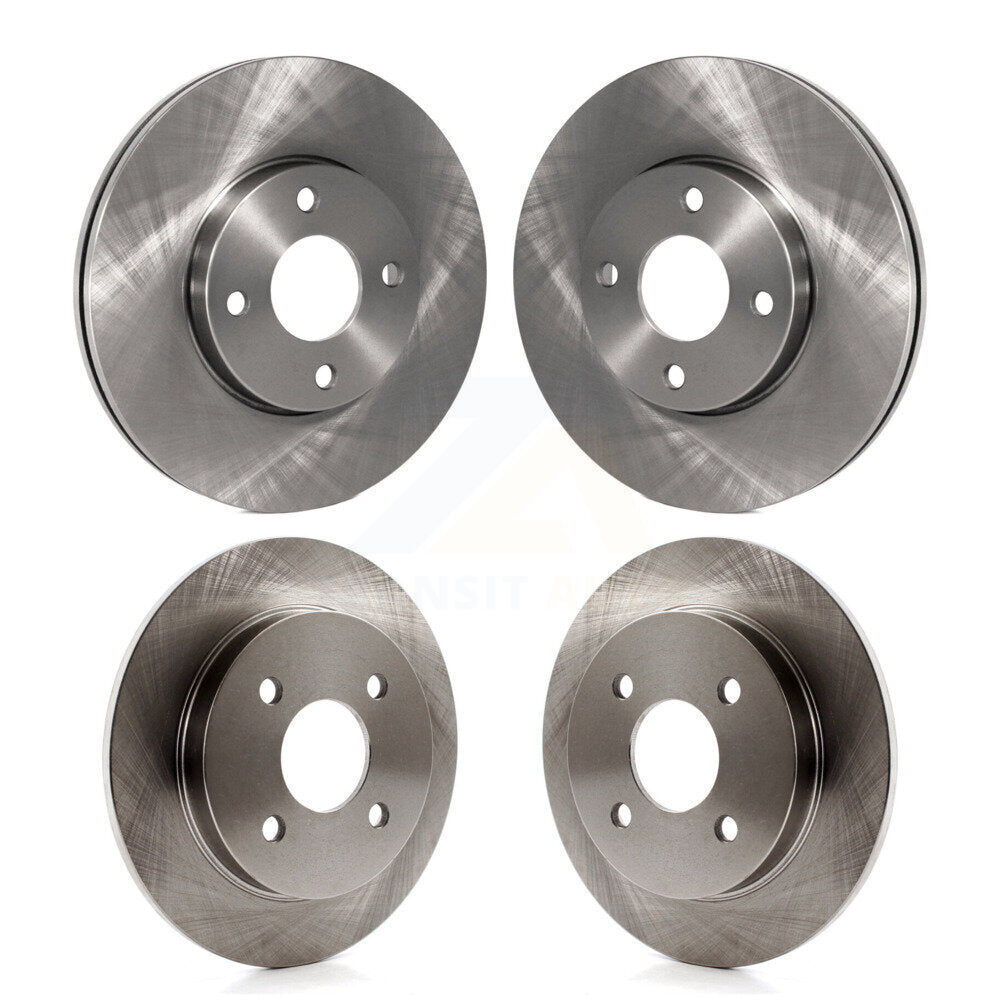 Kit de rotors de frein à disque avant et arrière pour freins arrière Ford Focus 2005-2007 K8-101120