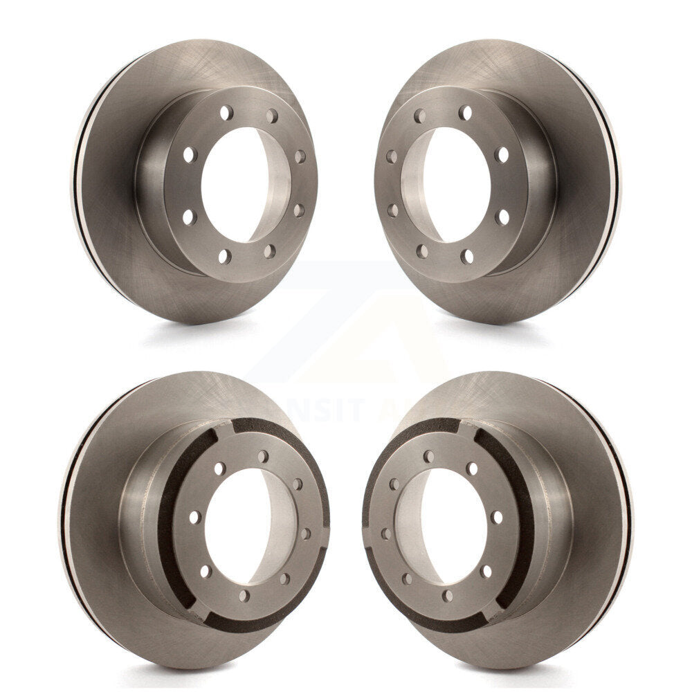 Kit de disques de frein avant et arrière pour Ford F-350 Super Duty 2013 avec roues doubles