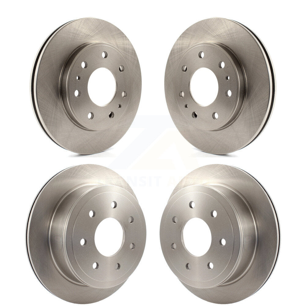 Kit de rotors de frein à disque avant et arrière pour Ford F-150 2009 avec 7 roues à écrous K8-10113
