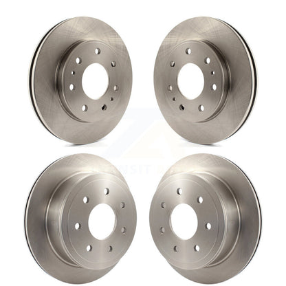 Kit de rotors de frein à disque avant et arrière pour Ford F-150 2009 avec 7 roues à écrous K8-10113