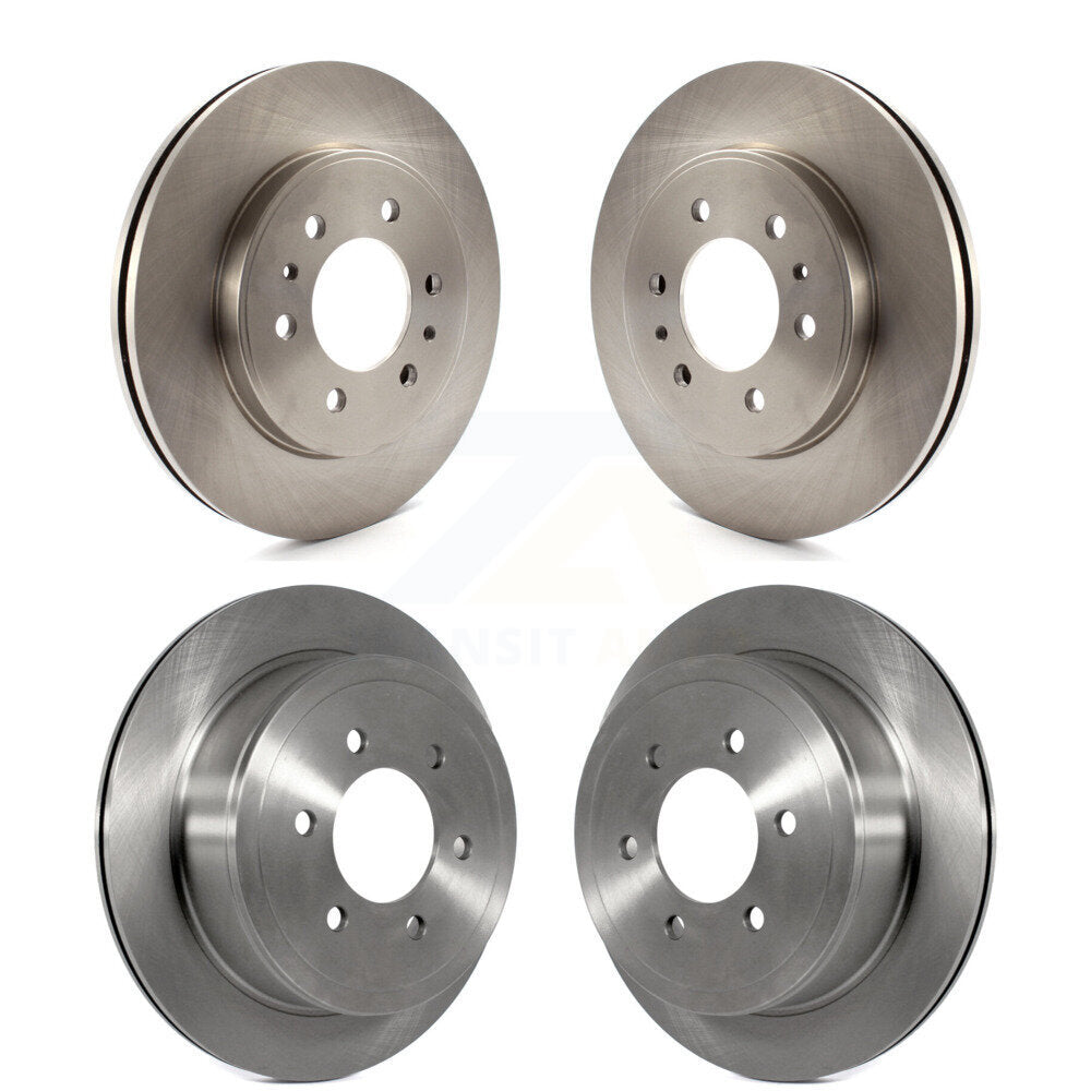 Kit de rotors de frein à disque avant et arrière pour Ford F-150 2009 avec 6 roues à écrous K8-10113