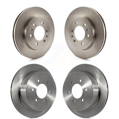 Kit de rotors de frein à disque avant et arrière pour Ford F-150 2009 avec 6 roues à écrous K8-10113