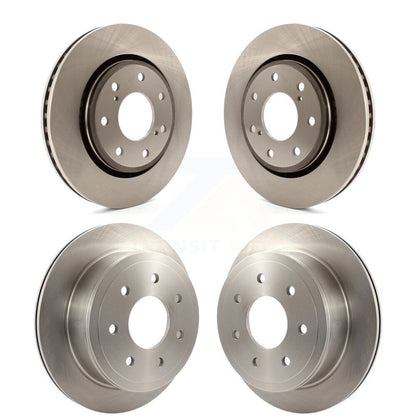 Kit de rotors de frein à disque avant et arrière pour Ford F-150 2010-2011 avec 7 roues à ergots