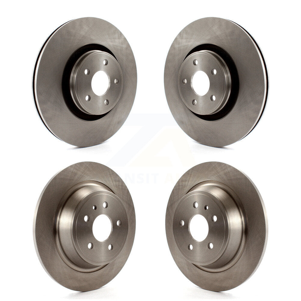 Kit de rotors de frein à disque avant et arrière pour Lincoln MKC K8-101158