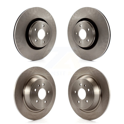 Kit de rotors de frein à disque avant et arrière pour Lincoln MKC K8-101158