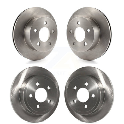 Kit de rotors de frein à disque avant et arrière pour freins arrière Jeep Wrangler TJ 2003-2006