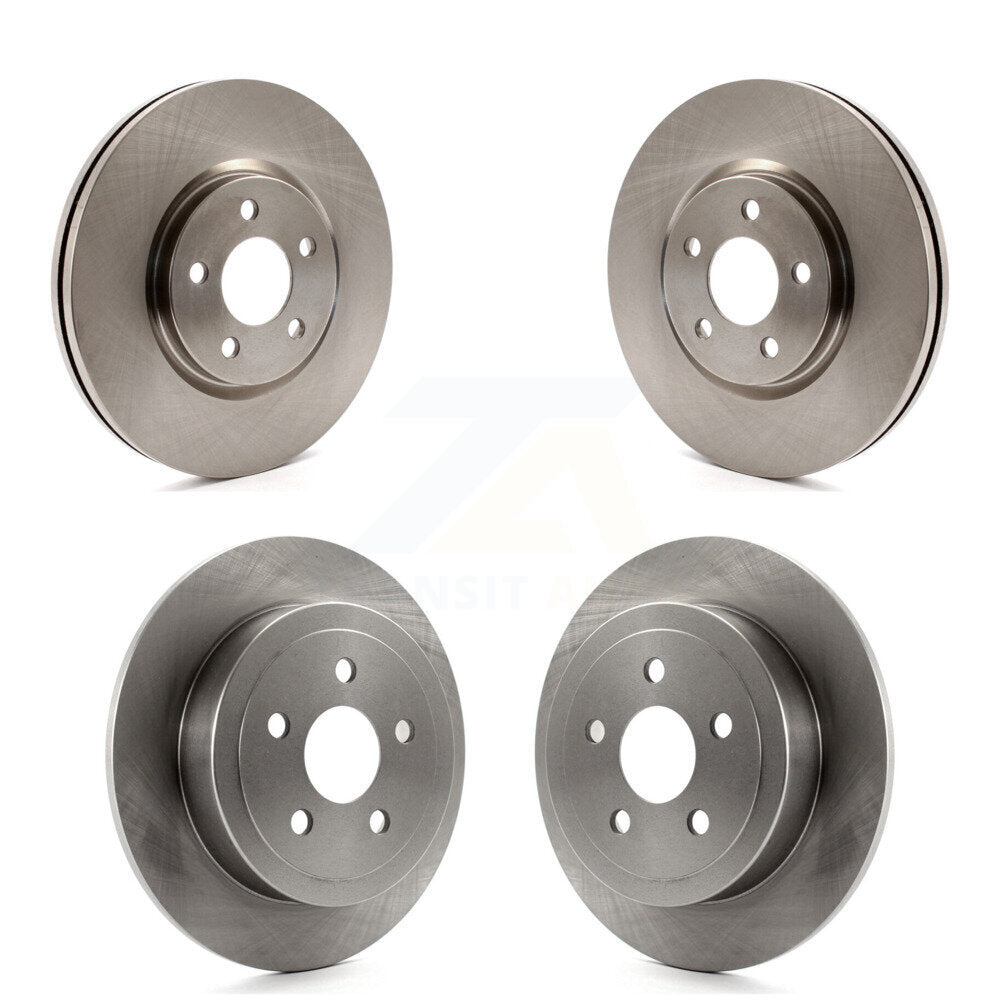 Kit de rotors de frein à disque avant et arrière, pour Chrysler PT Cruiser turbocompressé 2008 – 2009