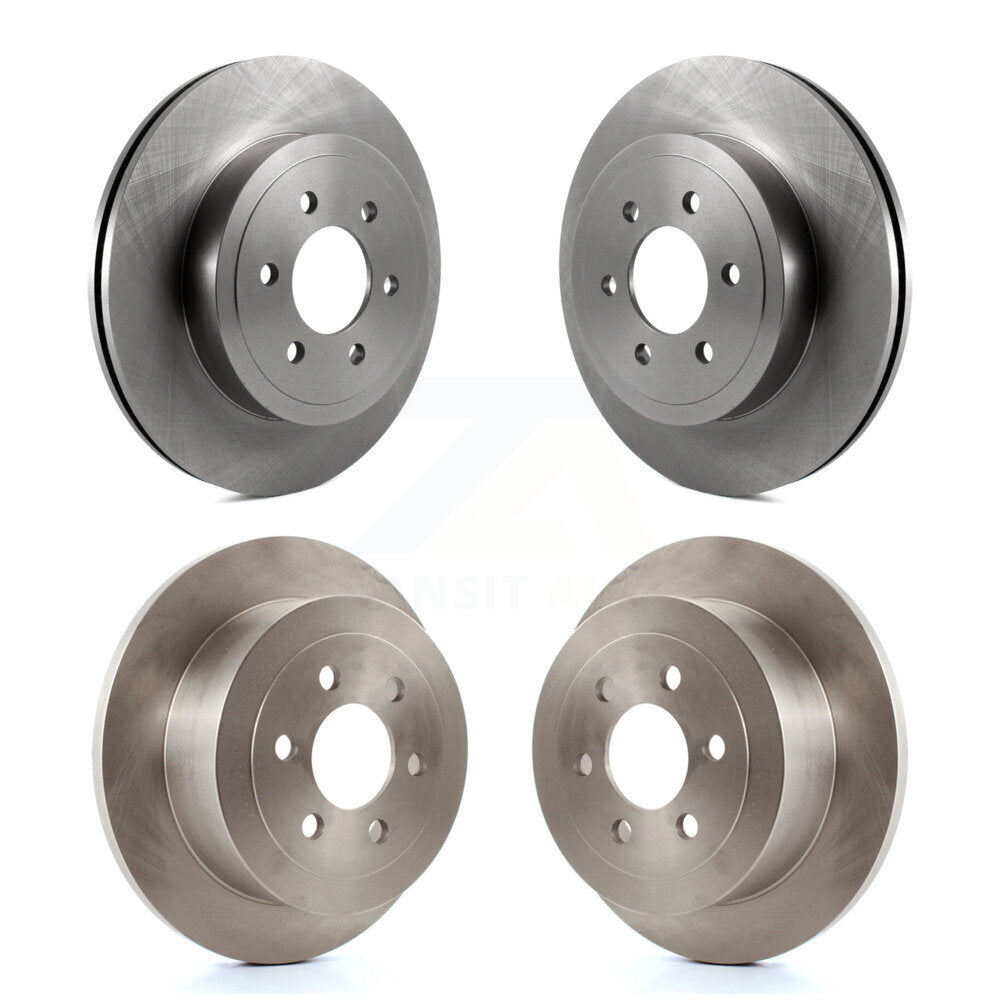 Kit de rotors de frein à disque avant et arrière pour Dodge Dakota 2003-2004 K8-101188