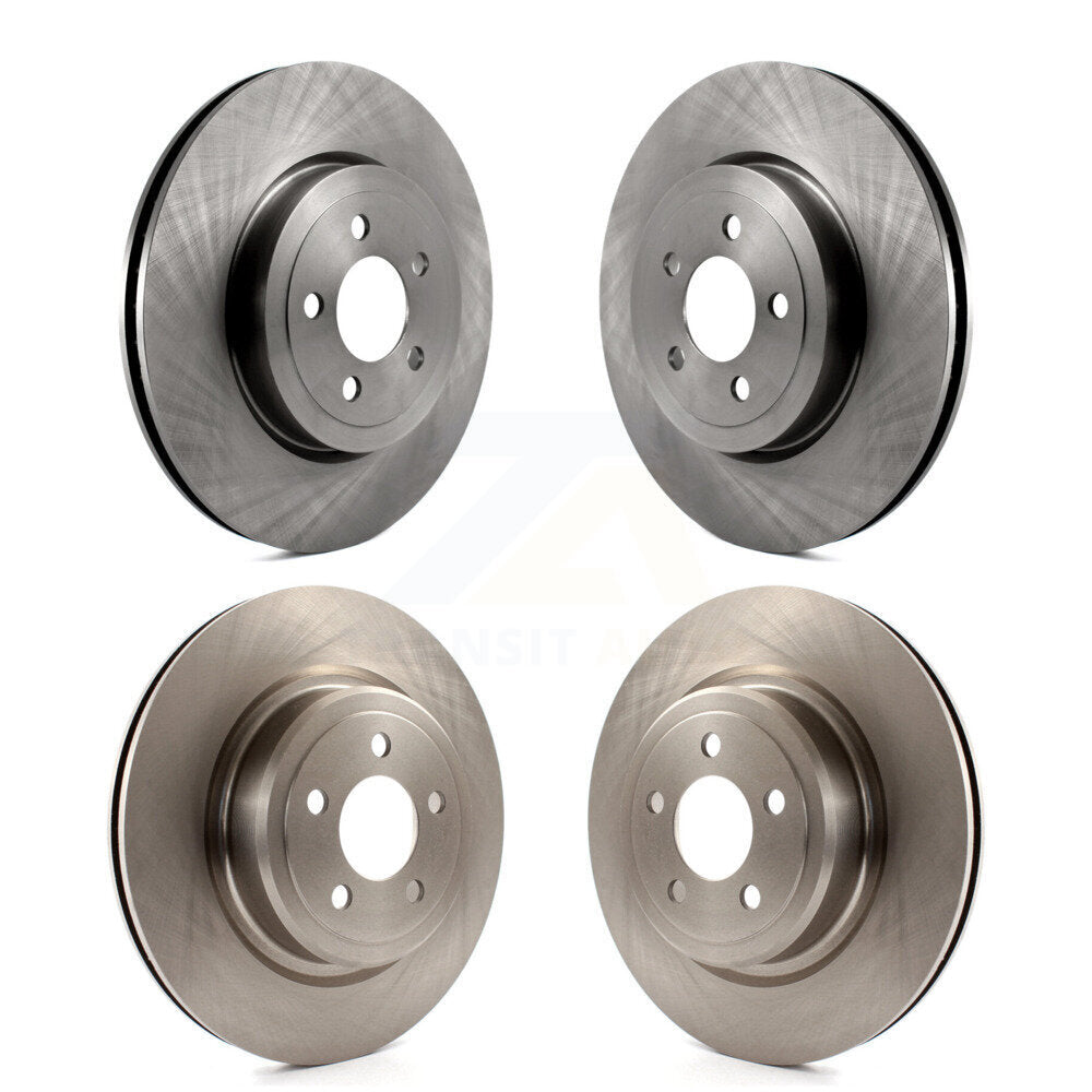 Kit de rotors de frein à disque avant et arrière pour Dodge Charger avec emballage de police K8-10119