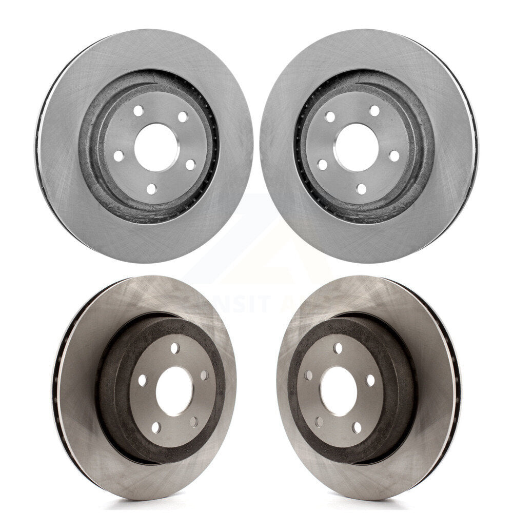 Kit de rotors de frein à disque avant et arrière pour Jeep Grand Cherokee SRT8 2006 – 2010
