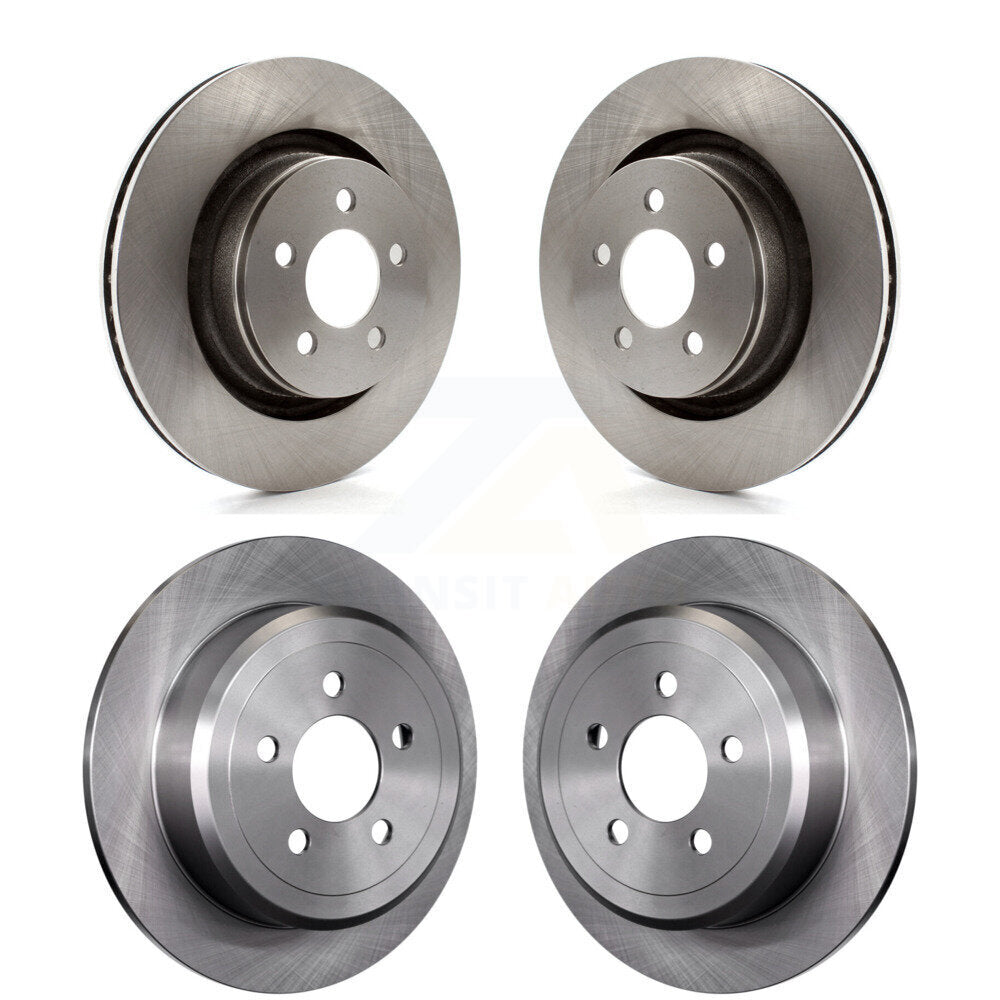 Kit de rotors de frein à disque avant et arrière, pour Jeep Liberty Dodge Nitro K8-101207