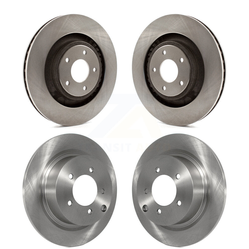 Kit de rotors de frein avant et arrière pour Dodge Caliber avec rotor de 340 mm de diamètre
