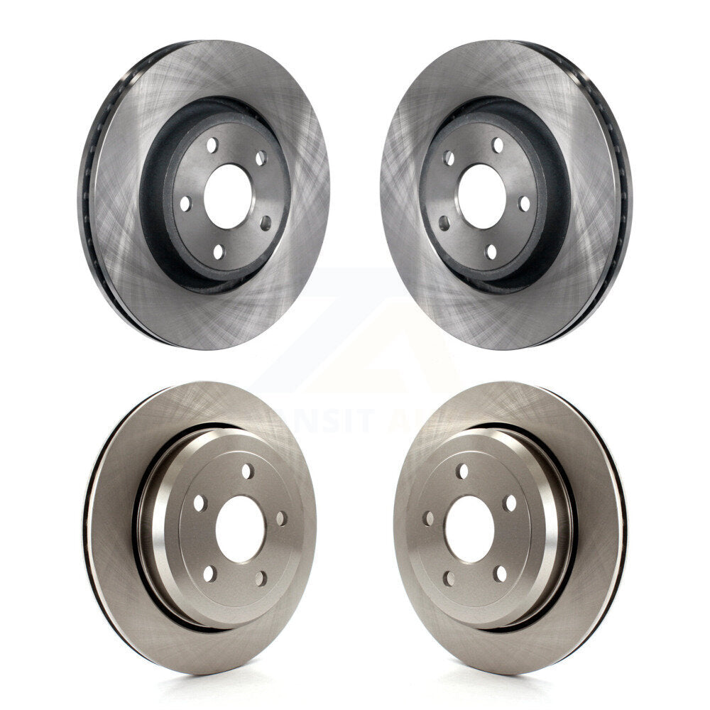 Kit de rotor de frein avant et arrière pour Jeep Grand Cherokee WK 22 avec rotors ventilés